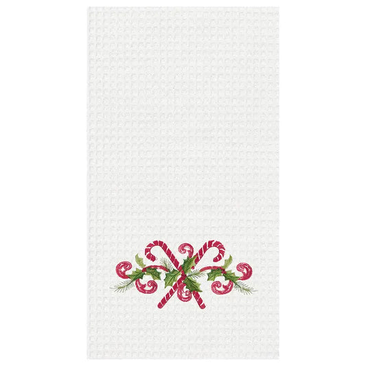 Christmas Candy Canes Kitchen Towel