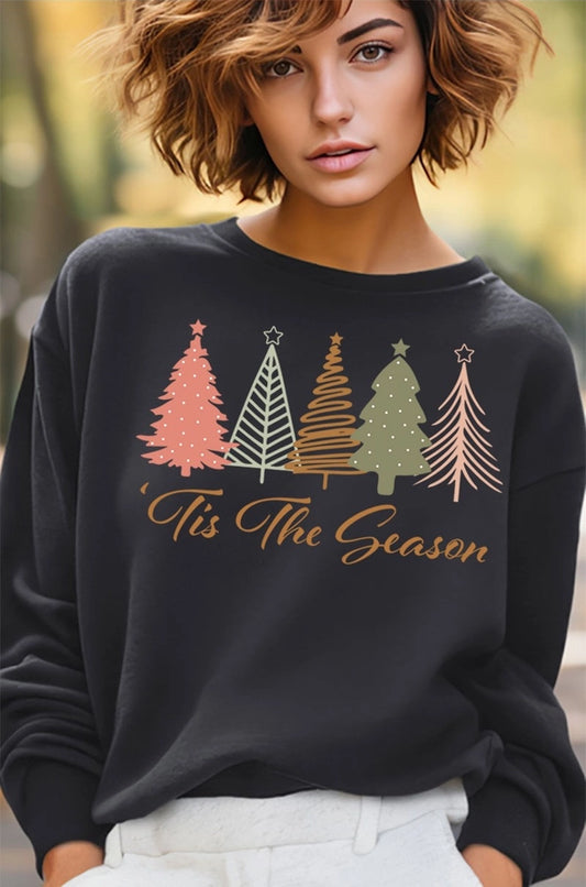 Tis the Season Charcoal Sweatshirt